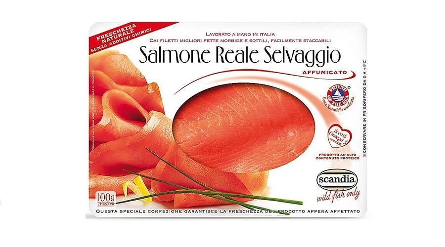 Salmone Selvaggio Affumicato Red King, Coho, Sockeye